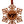 Load image into Gallery viewer, Virginia Tech Ornament VT Snowflake
