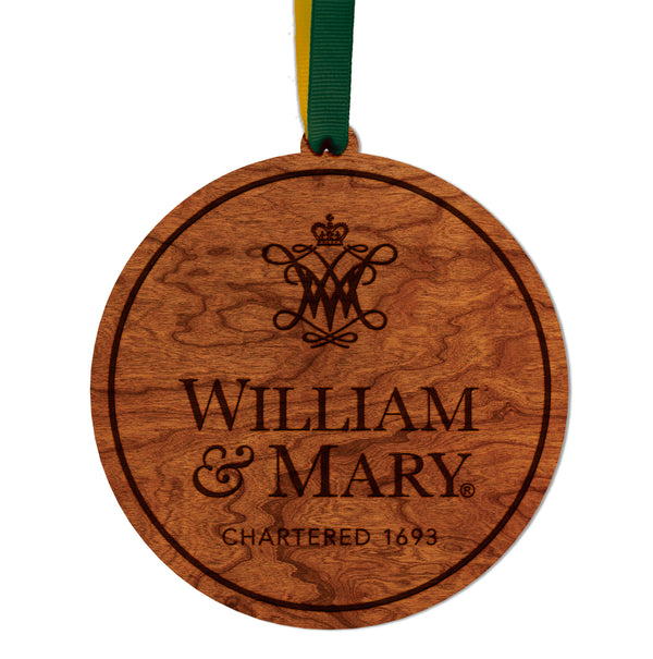 College of William and Mary Ornament William and Mary Institution Mark