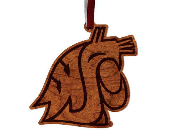 Washington State University Ornament Cougarhead