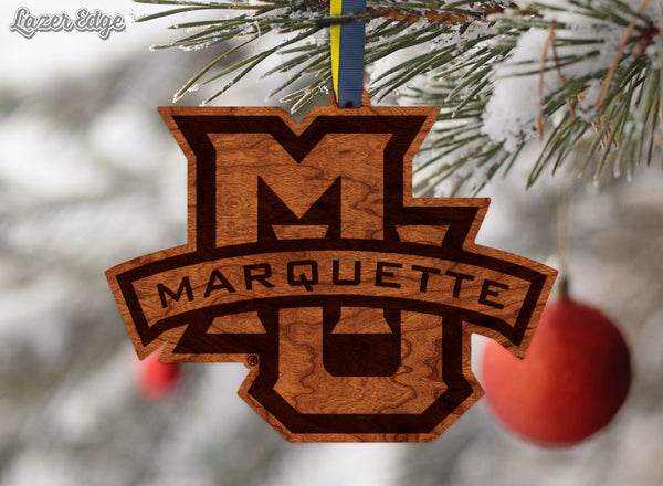 Marquette Ornament Marquette MU Logo