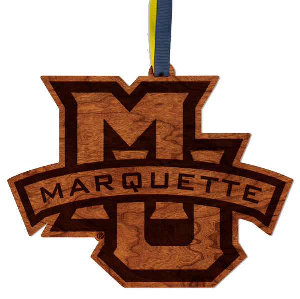 Marquette Ornament Marquette MU Logo