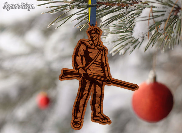 West Virginia Ornament Mountaineer