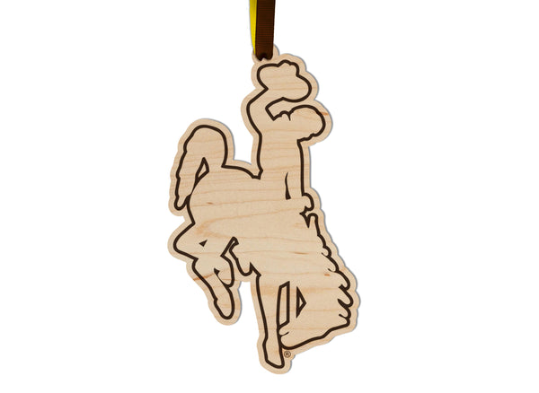 Wyoming Ornament Bucking Horse