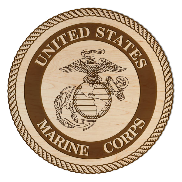 Non Collegiate Item Magnet Marines Seal