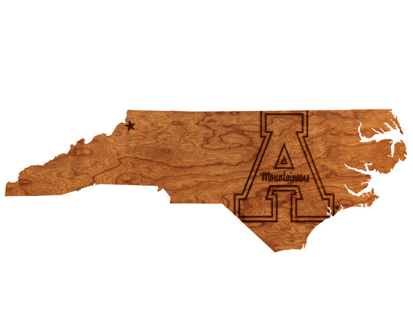 Appalachian State University Magnet App State App A Cutout