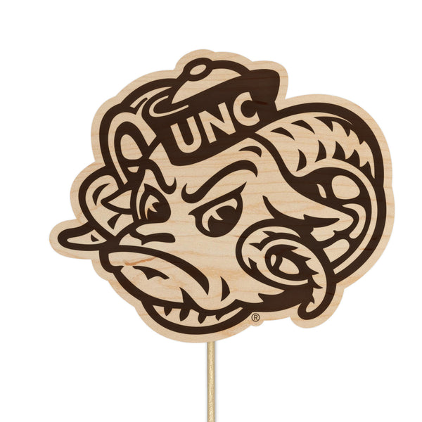 UNC Chapel Hill Cake Topper UNC Ramses Head