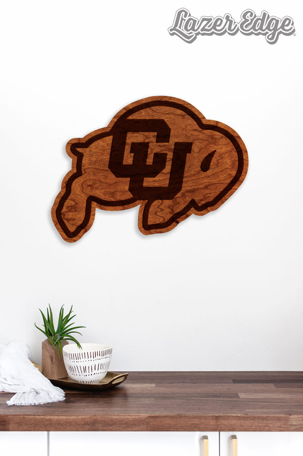 Colorado, University of Wall Hanging Buffalo Logo