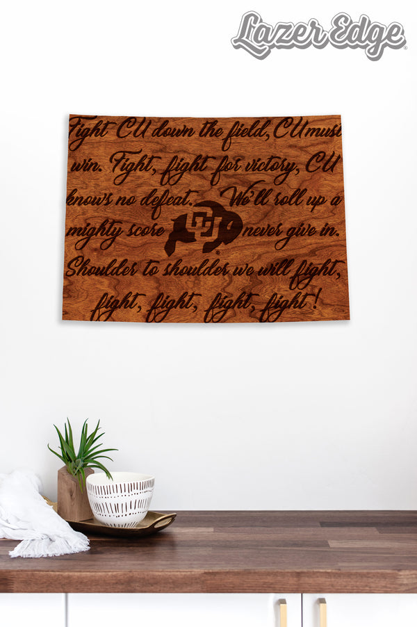 Colorado, University of Wall Hanging Fight Song