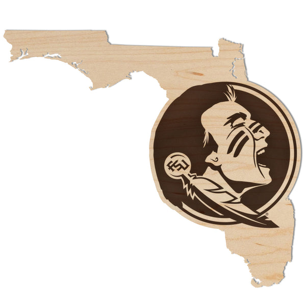 Florida State University Wall Hanging Seminole on State