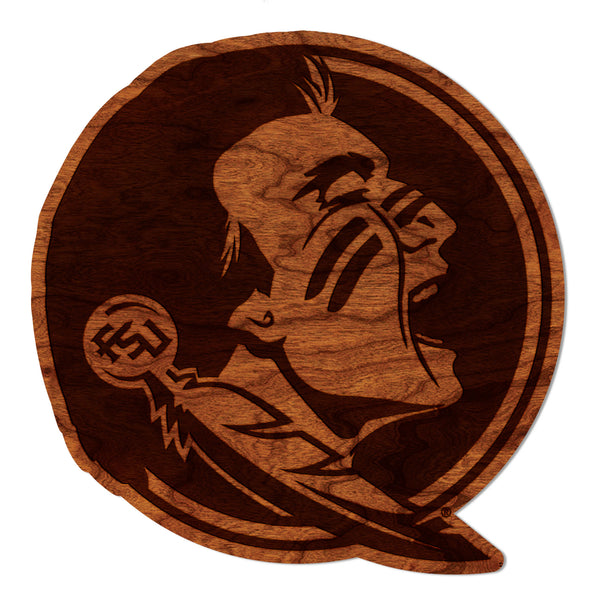 Florida State University Wall Hanging Seminole Head