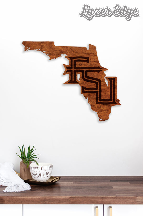 Florida State University Wall Hanging FSU on State