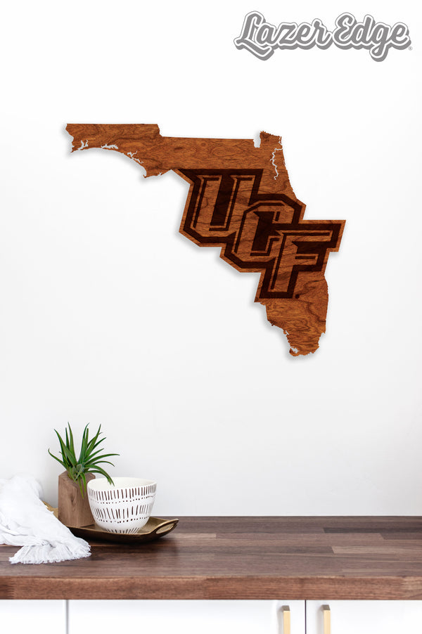 UCF (Central Florida) Wall Hanging UCF on State