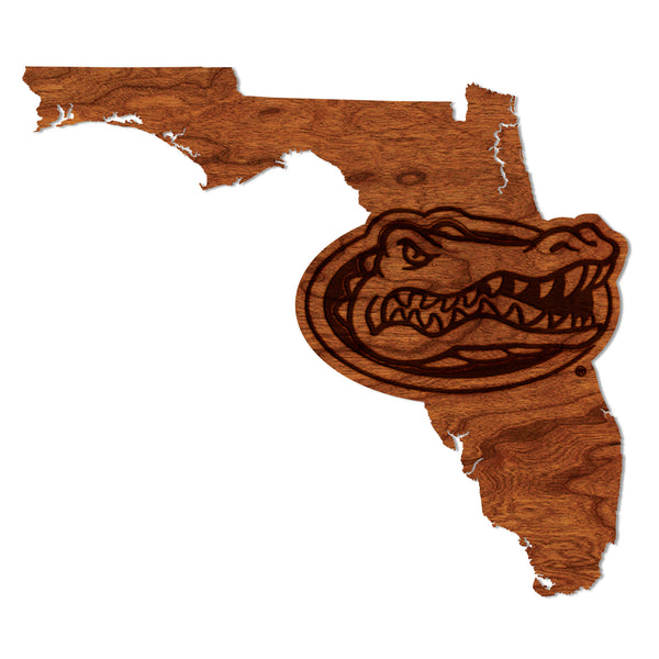 Florida, University of Wall Hanging Gator Head on State