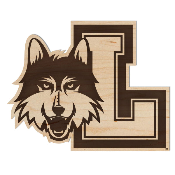 Loyola Chicago Wall Hanging Block L Logo