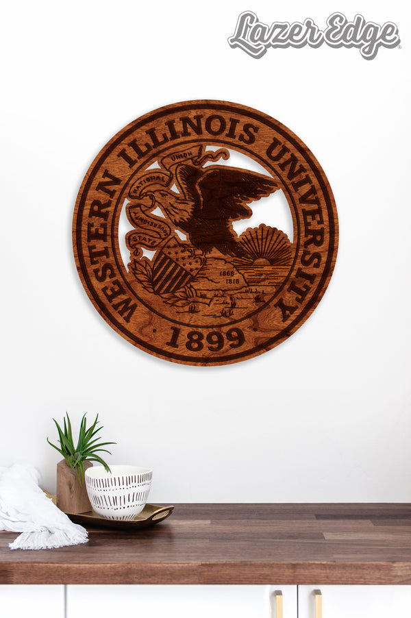 Western Illinois University Wall Hanging Seal