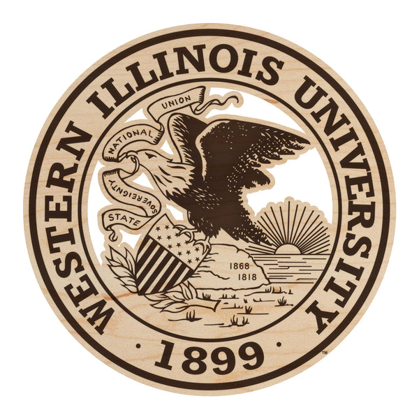 Western Illinois University Wall Hanging Seal