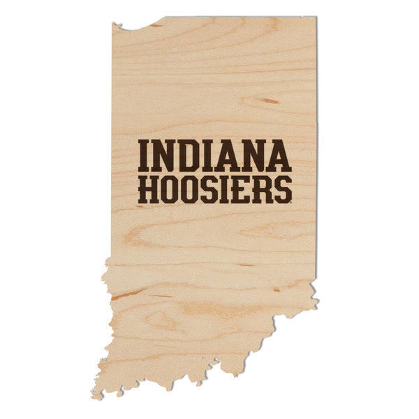 Indiana University Wall Hanging Name on State