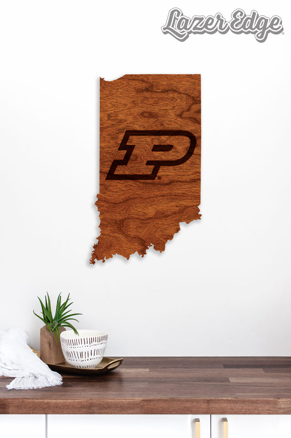 Purdue Wall Hanging Purdue P on State