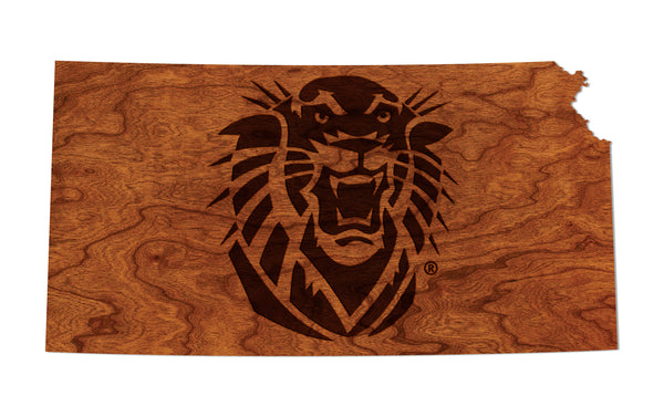 Fort Hays Wall Hanging Fort Hays State University Tiger on State