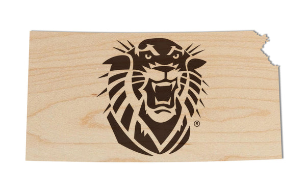 Fort Hays Wall Hanging Fort Hays State University Tiger on State