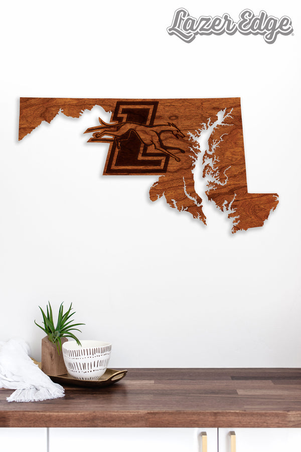 Loyola Maryland Wall Hanging Block L on State