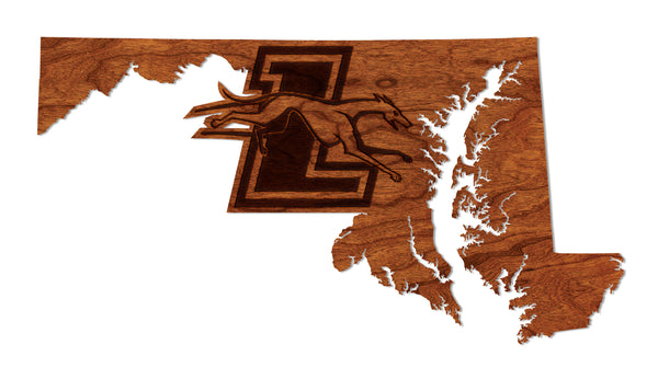 Loyola Maryland Wall Hanging Block L on State