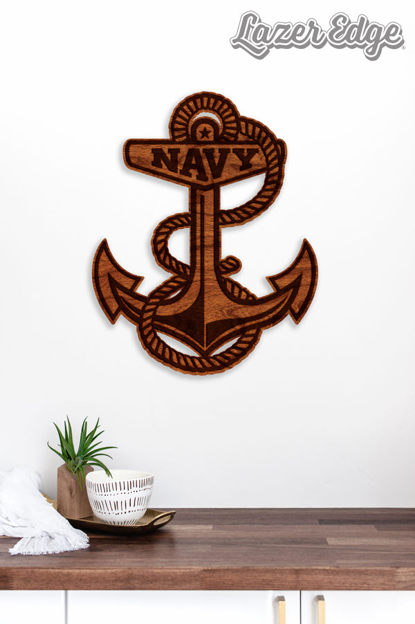 US Naval Academy Wall Hanging Anchor