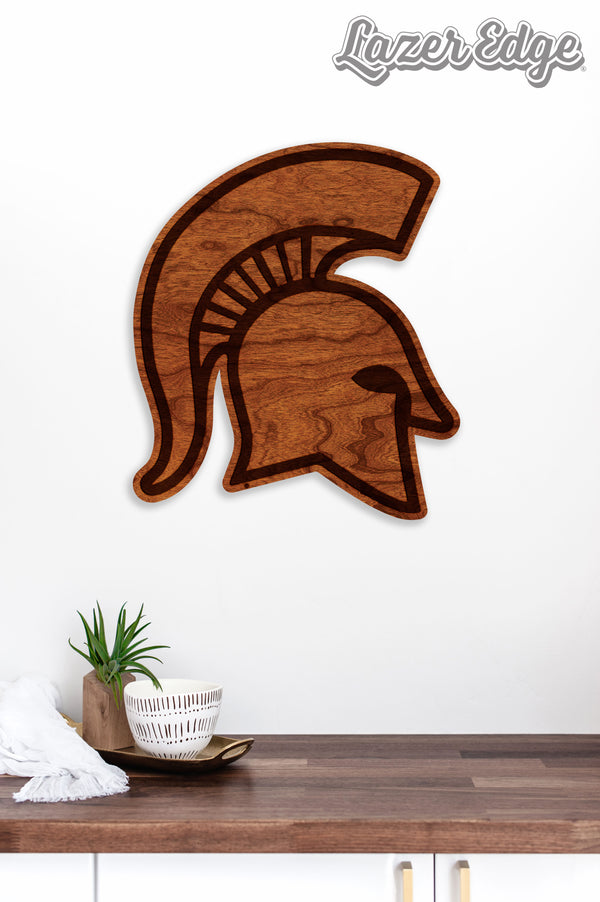 Michigan State University Wall Hanging Spartan Helmet