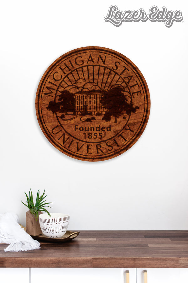 Michigan State University Wall Hanging Seal