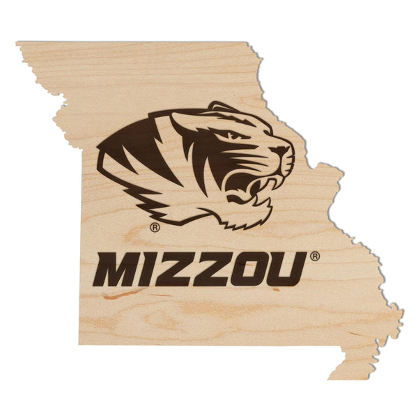 Missouri, University of Wall Hanging Tiger on State