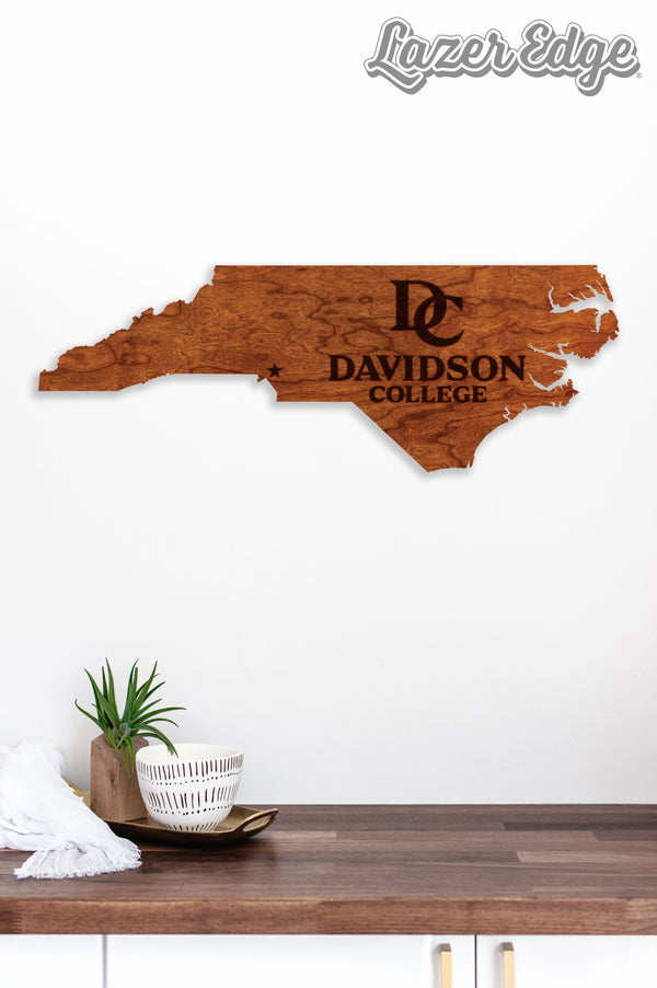 Davidson College Wall Hanging Davidson College DC on North Carolina