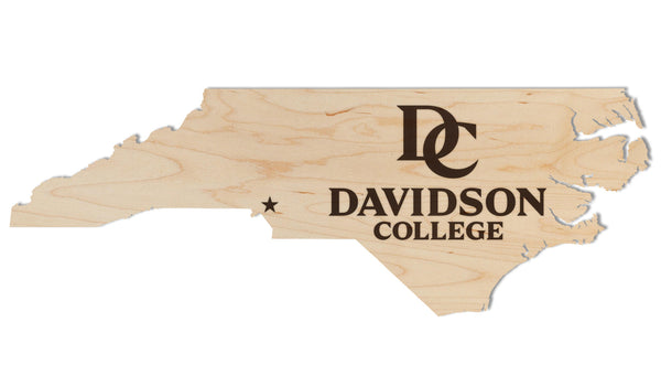 Davidson College Wall Hanging Davidson College DC on North Carolina