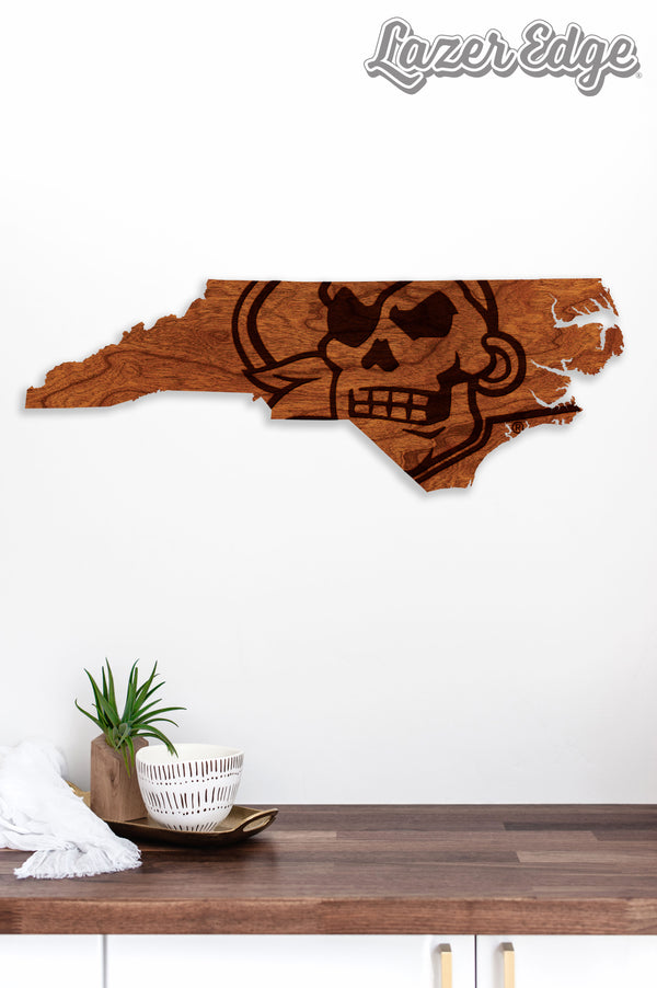 East Carolina University Wall Hanging Pirate State of Mind