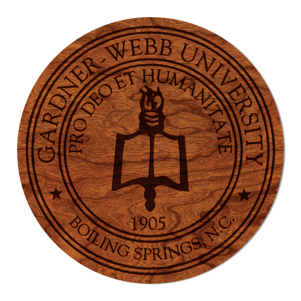 Gardner Webb University Wall Hanging Seal