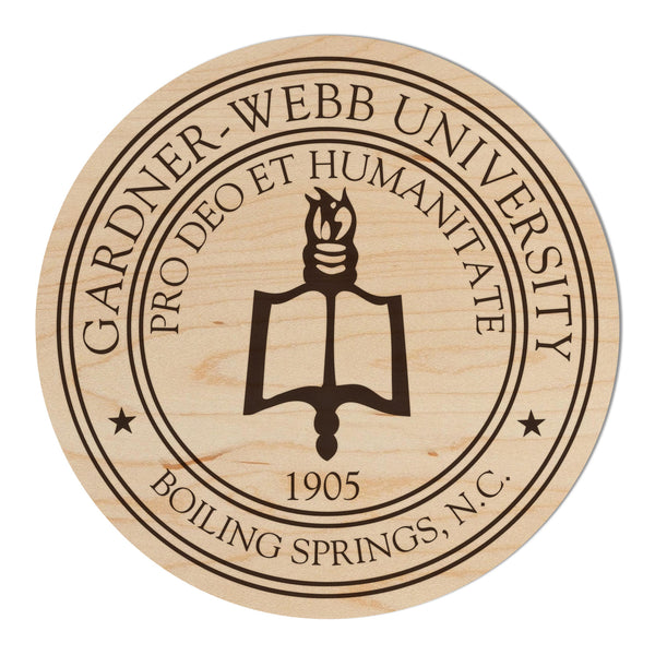 Gardner Webb University Wall Hanging Seal