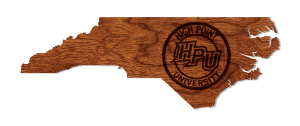 High Point University Wall Hanging HPU on State