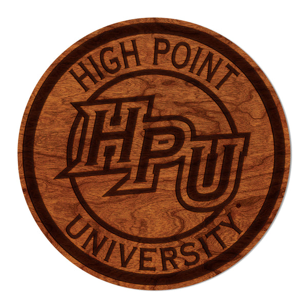 High Point University Wall Hanging HPU Circular