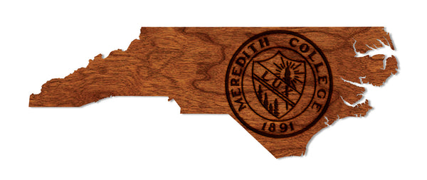 Meredith College Wall Hanging Seal on State