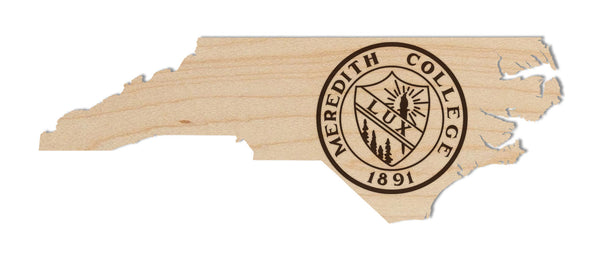 Meredith College Wall Hanging Seal on State