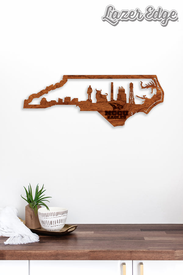 NC Central Wall Hanging NCCU Skyline