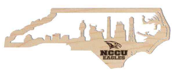 NC Central Wall Hanging NCCU Skyline