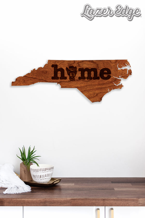 NC State Wall Hanging Home on State