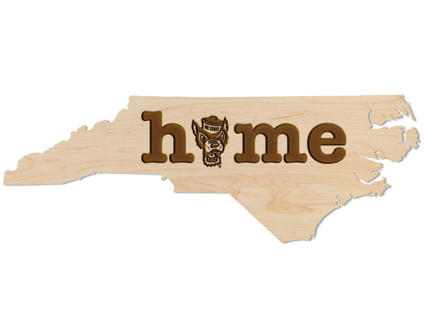 NC State Wall Hanging Home on State