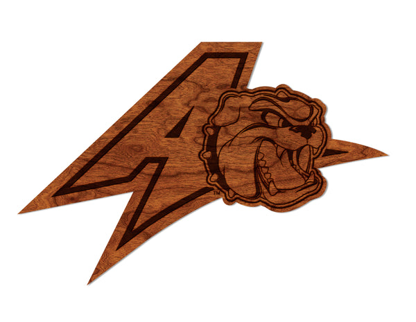 UNC Asheville Wall Hanging Bulldog A Logo