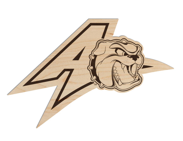 UNC Asheville Wall Hanging Bulldog A Logo