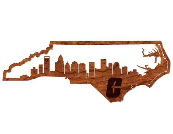 UNC Charlotte Wall Hanging Skyline