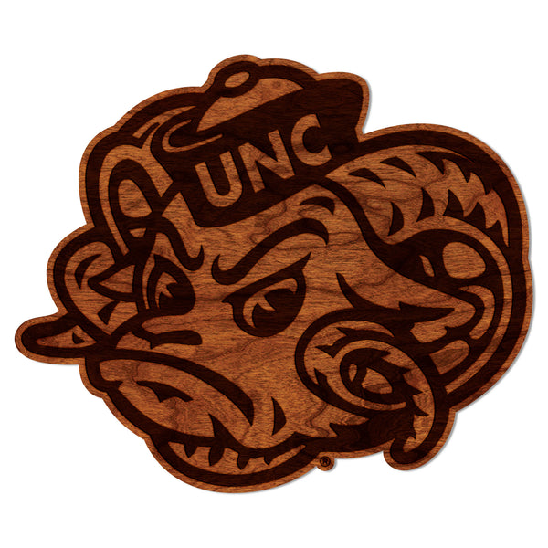 UNC Chapel Hill Wall Hanging Rameses Head