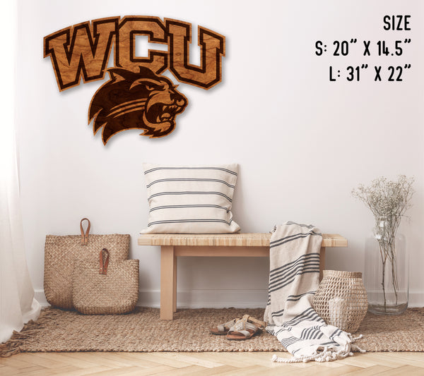 Western Carolina University Wall Hanging WCU Logo