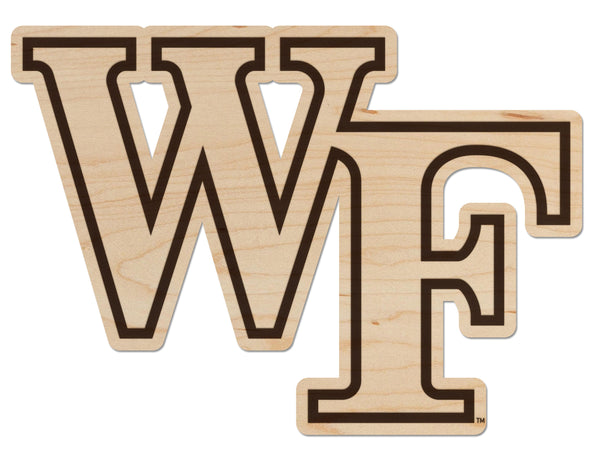 Wake Forest University Wall Hanging WF Logo