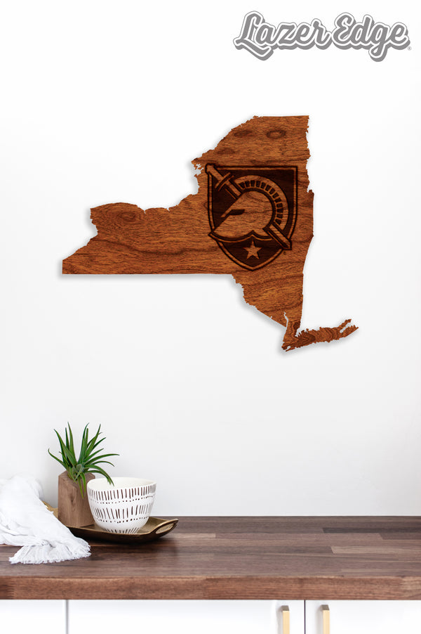 Army at Westpoint Wall Hanging Shield on State